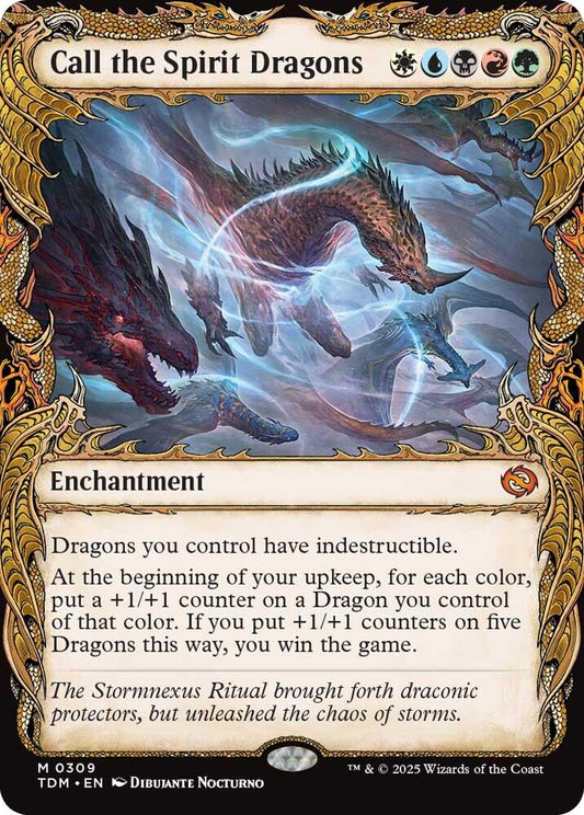 Call the Spirit Dragons (Showcase) [TDM - 309]