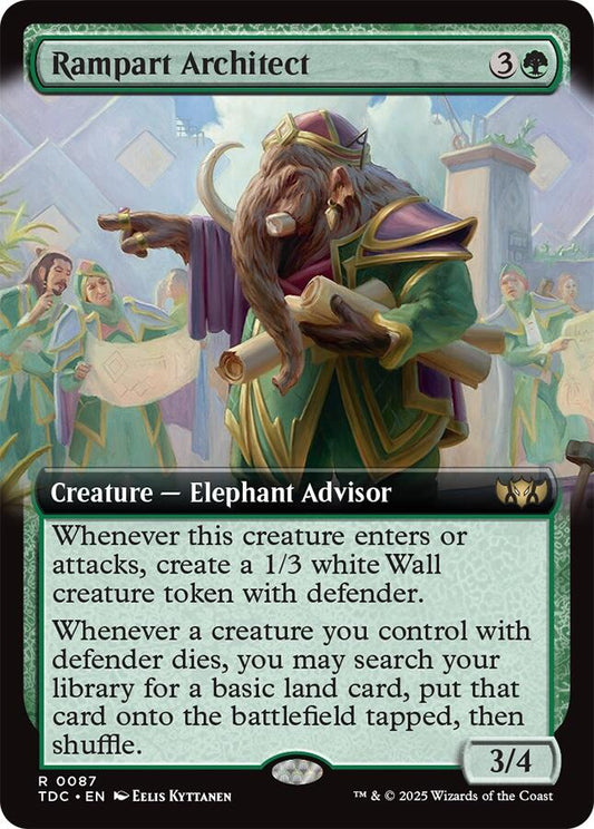 Rampart Architect (Extended Art) [TDC - 87]