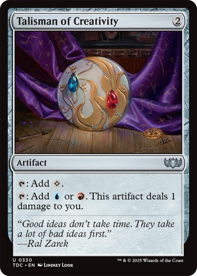 Talisman of Creativity