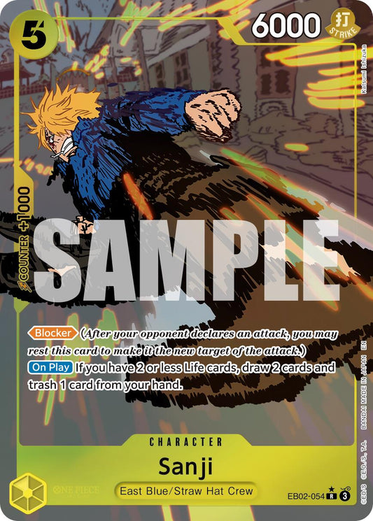 Sanji (Alternate Art) [EB-02 - 054]