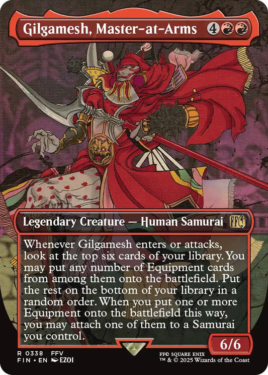 Gilgamesh, Master-at-Arms (Borderless) [FIN - 338]