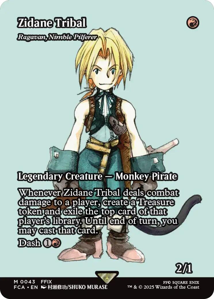 Zidane Tribal - Ragavan, Nimble Pilferer (Showcase)