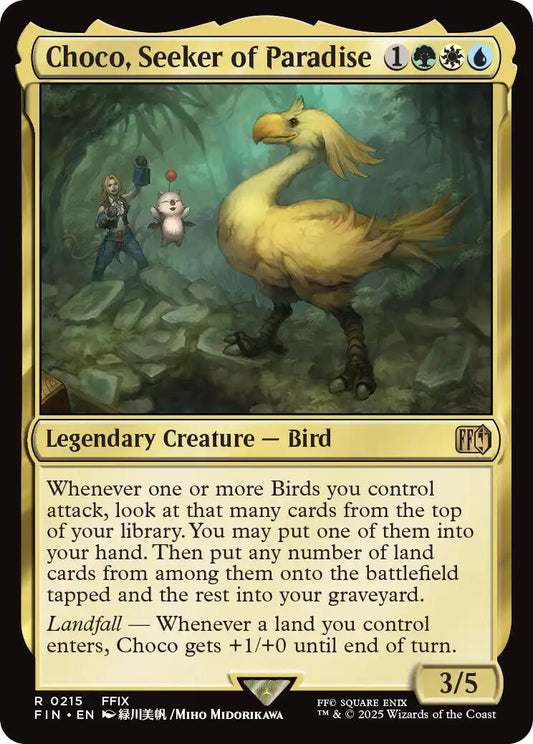 Choco, Seeker of Paradise [FIN - 215]