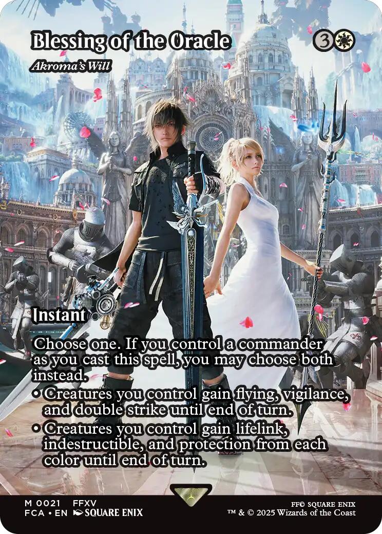 Blessing of the Oracle - Akroma's Will (Showcase) [FCA - 21]