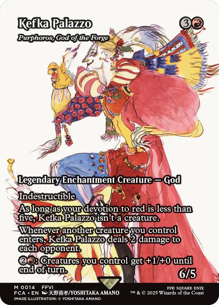 Kefka Palazzo - Purphoros, God of the Forge (Showcase) [FCA - 14]