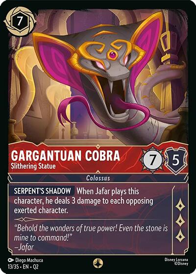 Gargantuan Cobra - Slithering Statue