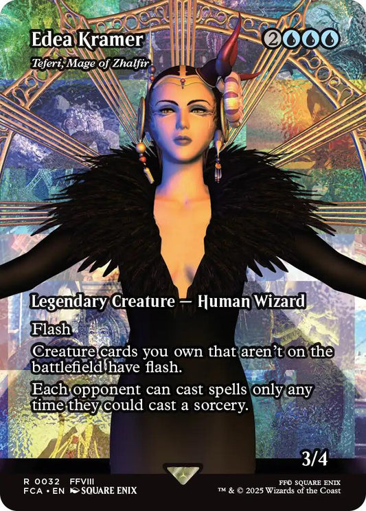 Edea Kramer - Teferi, Mage of Zhalfir (Showcase) [FCA - 32]