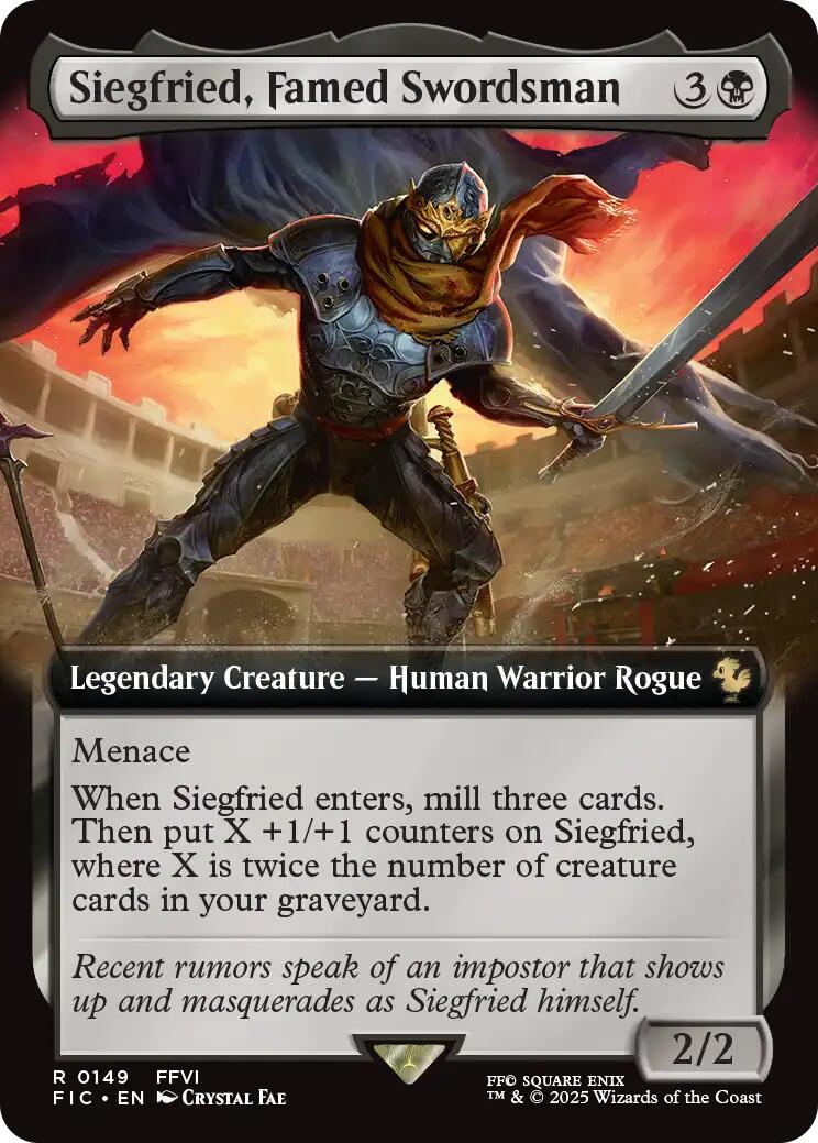 Siegfried, Famed Swordsman (Extended Art)