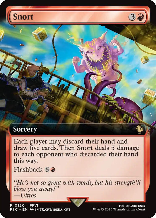 Snort (Extended Art) [FIC - 120]