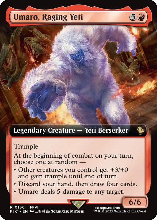 Umaro, Raging Yeti (Extended Art) [FIC - 156]