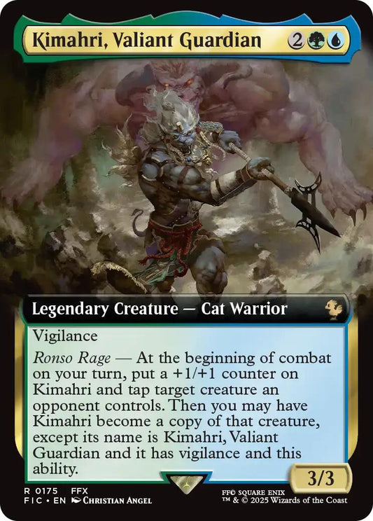 Kimahri, Valiant Guardian (Extended Art) [FIC - 175]