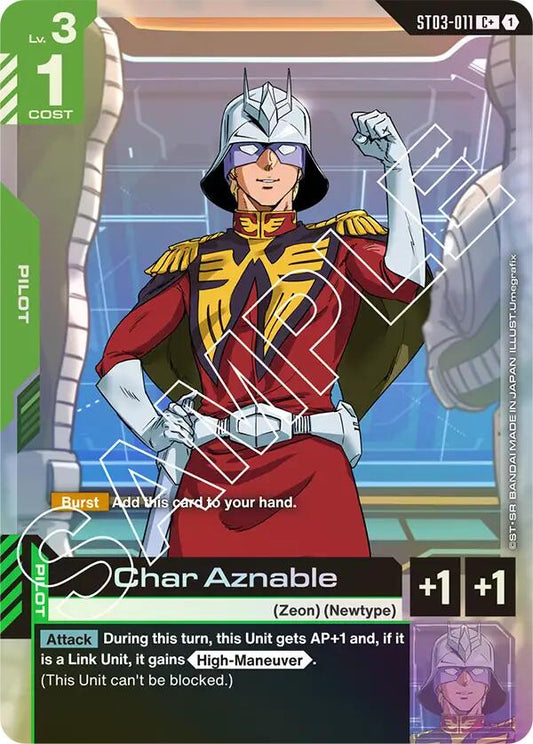 Char Aznable (C+) [ST03 - ST03-011]