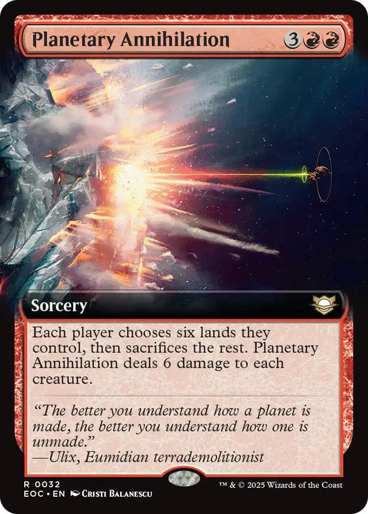 Planetary Annihilation (Extended Art)