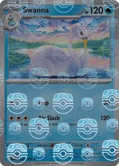 Swanna (Master Ball Pattern)