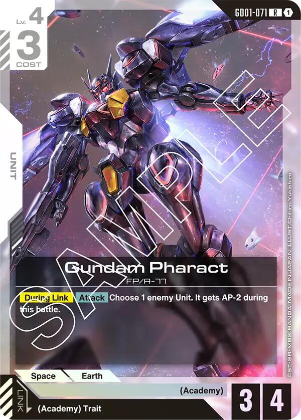 Gundam Pharact [GD01 - GD01-071]