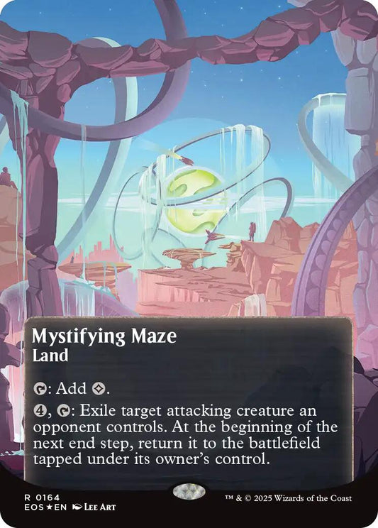 Mystifying Maze (0164) (Borderless) (Galaxy Foil) [EOS - 164]
