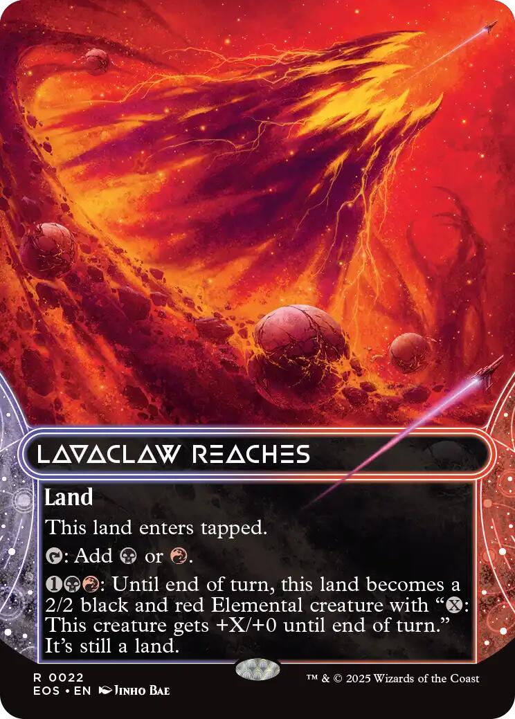 Lavaclaw Reaches (0022) (Borderless) [EOS - 22]