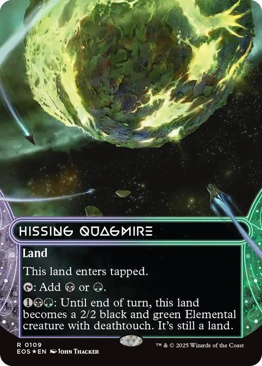 Hissing Quagmire (0109) (Borderless) (Galaxy Foil) [EOS - 109]