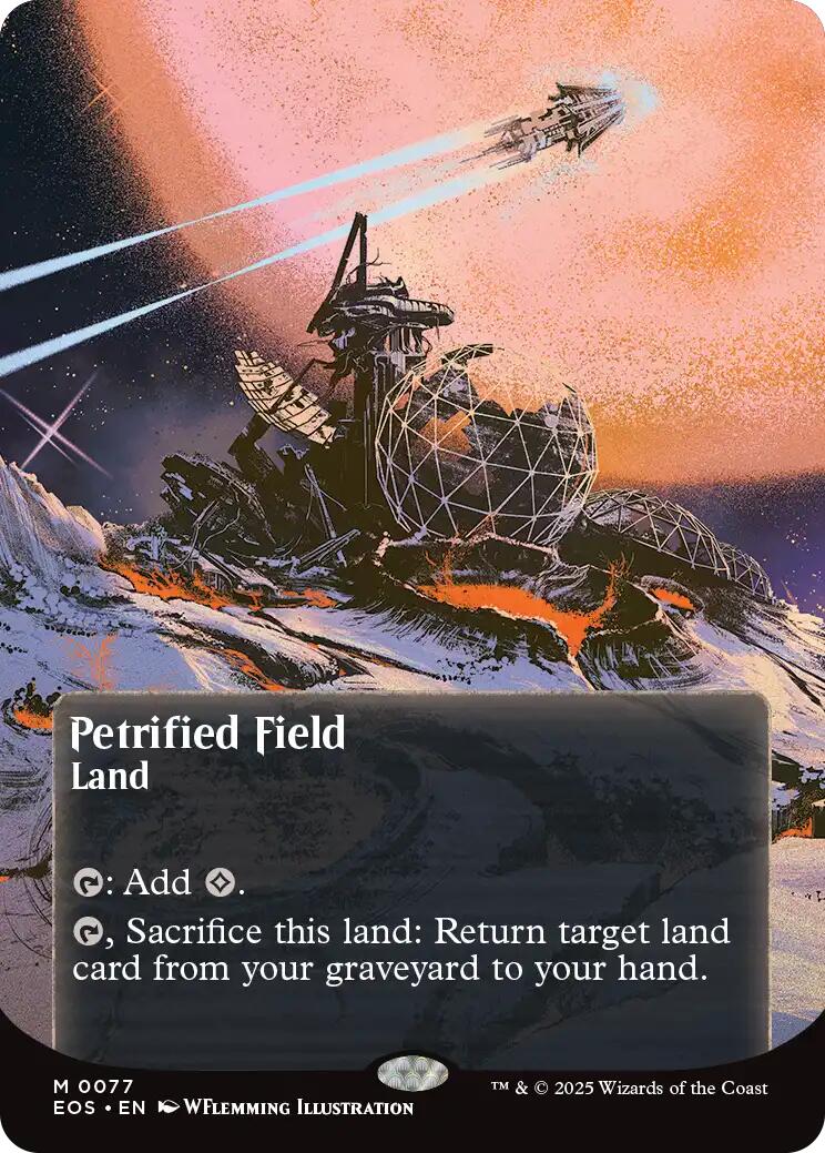 Petrified Field (0077) (Borderless) [EOS - 77]