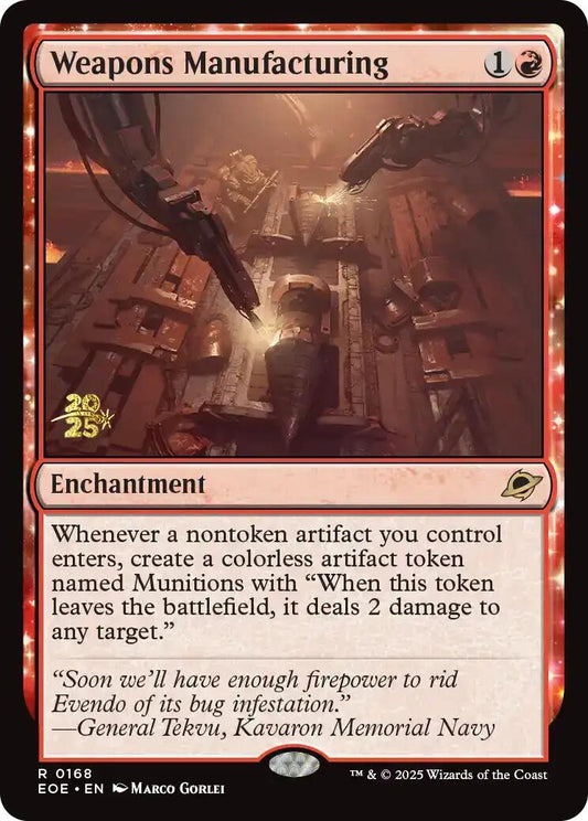 Weapons Manufacturing