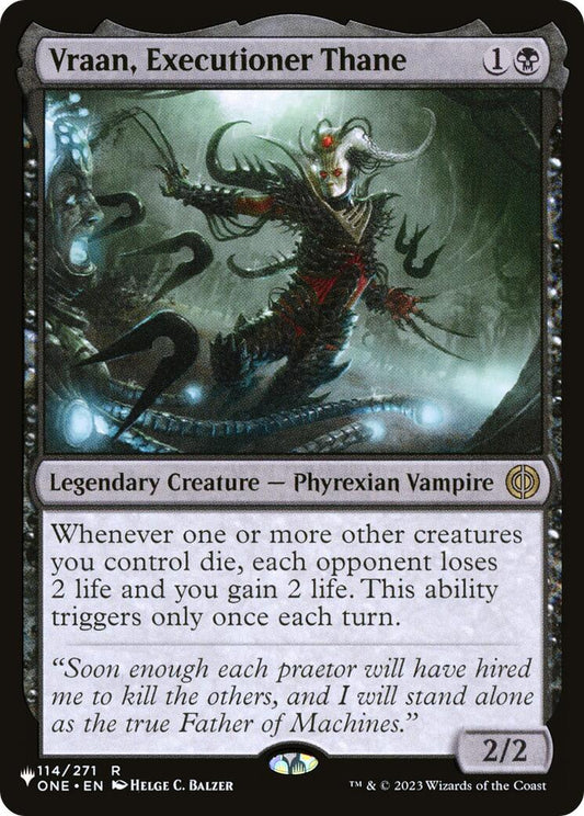 Vraan, Executioner Thane [LIST - 114]