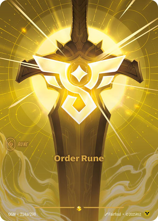 Order Rune (Alternate Art)