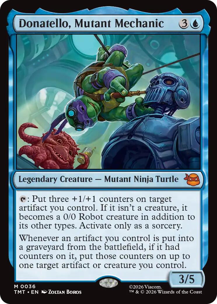 Donatello, Mutant Mechanic