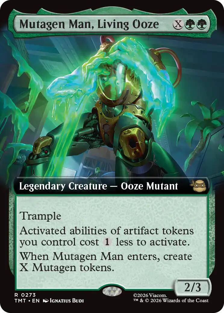 Mutagen Man, Living Ooze (Extended Art)