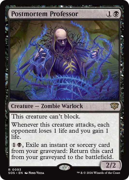 Postmortem Professor