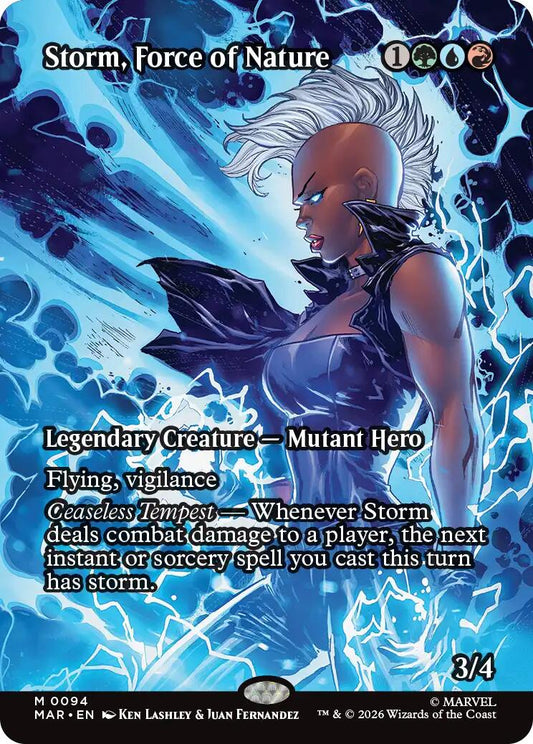 Storm, Force of Nature (Borderless)