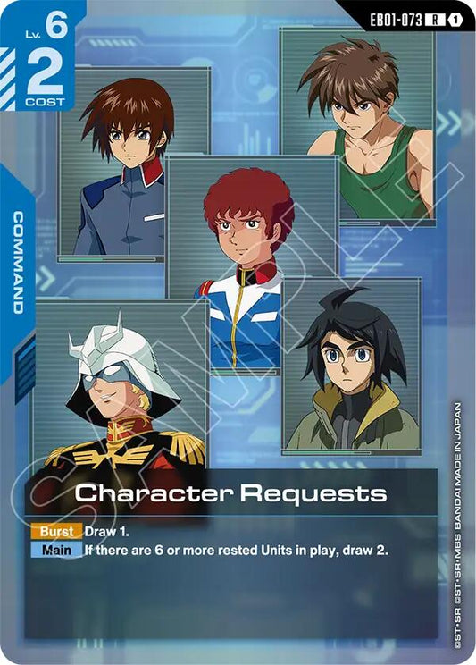 Character Requests