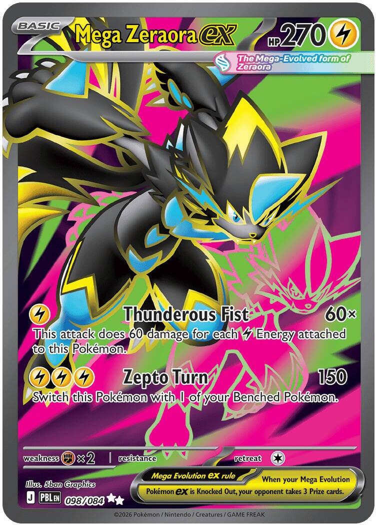 Mega Zeraora ex - 098/084