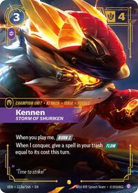 Kennen - Storm of Shuriken (Alternate Art)