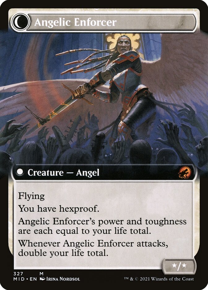 Enduring Angel (Extended Art) (Back)