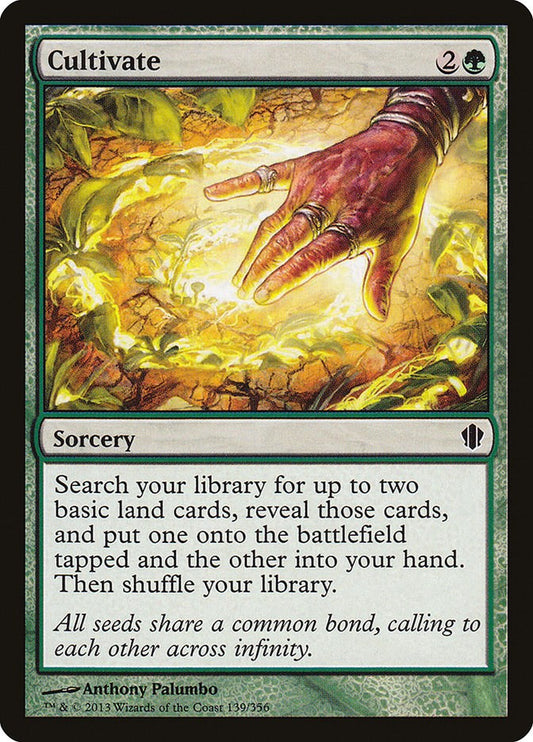 Cultivate [C13 - 139]