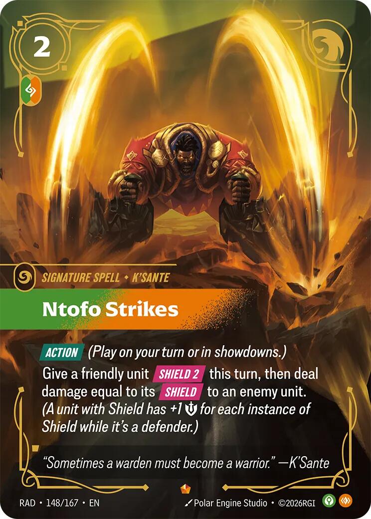 Ntofo Strikes