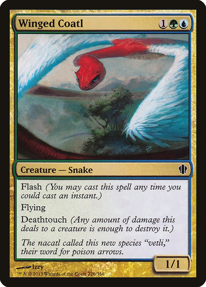 Winged Coatl [C13 - 226]