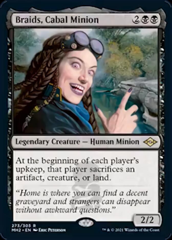 Braids, Cabal Minion (Foil Etched) [Modern Horizons 2]