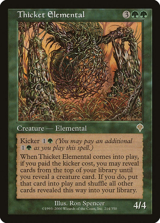 Thicket Elemental [INV - 214]