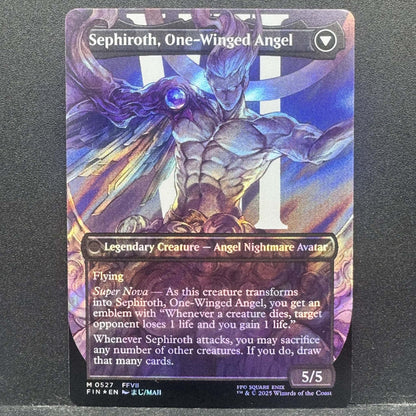 MTG Sephiroth, Fable Soldier Surge Foil Final Fantasy 527 NM