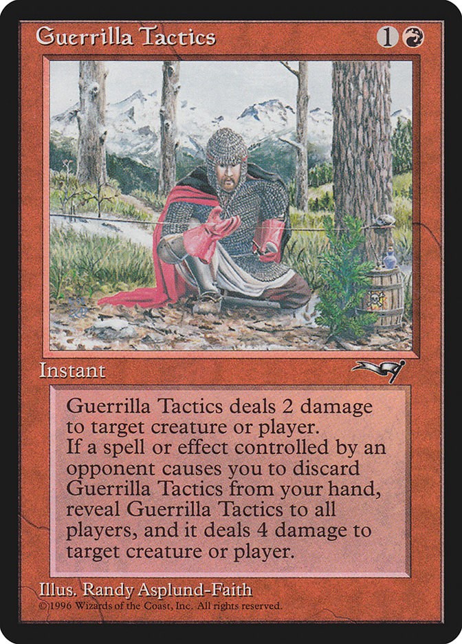 Guerrilla Tactics (Kneeling Knight)