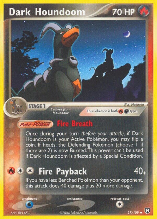 Dark Houndoom - 037/109 [RR - 37/109]