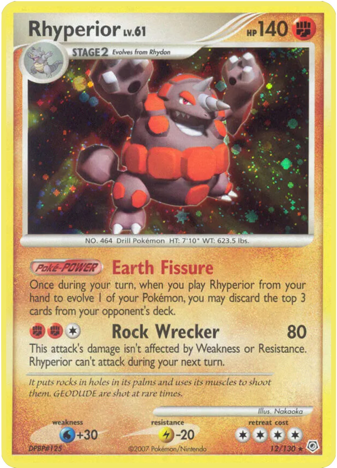 Rhyperior [DP - 012]