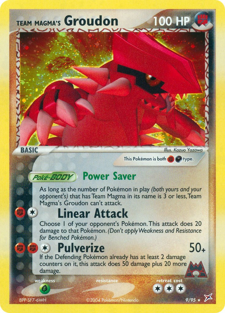 Team Magma's Groudon [MA - 009]