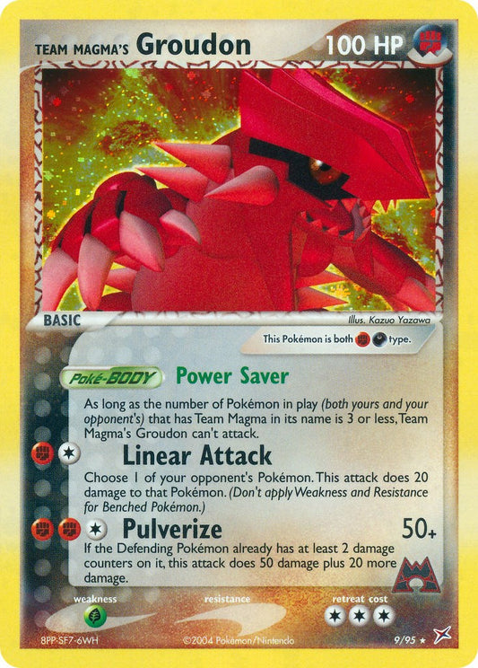 Team Magma's Groudon [MA - 009]