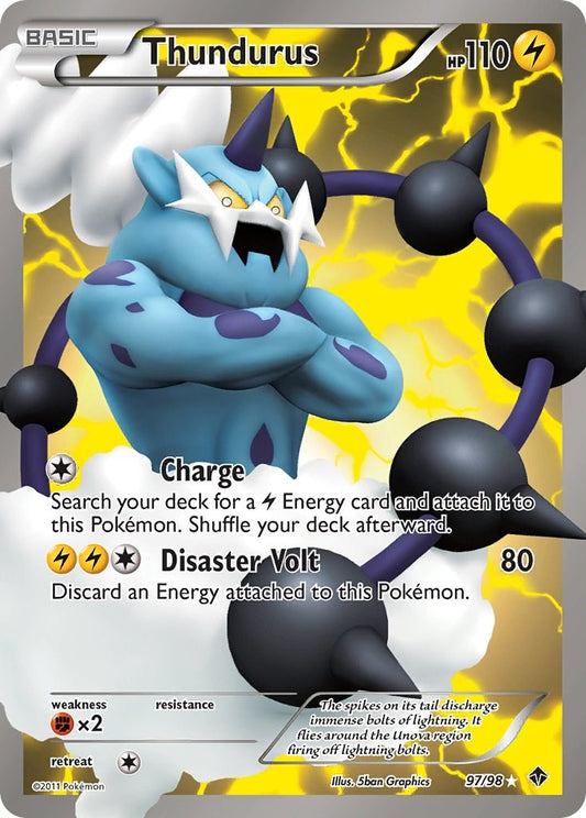 Thundurus (97 Full Art) [EPO - 97/98]