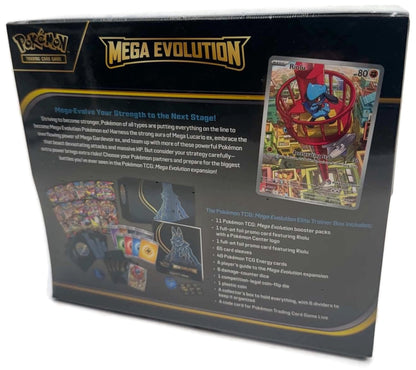 Mega Evolution Lucario Pokemon Center Sealed Elite Trainer Box PC ETB