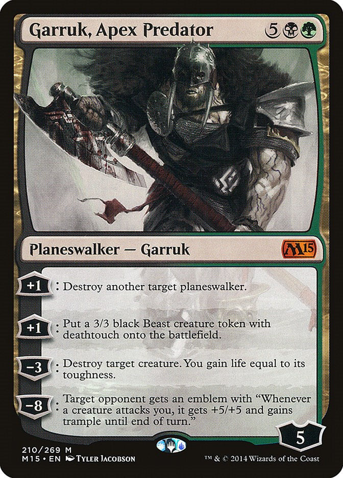 Garruk, Apex Predator [M15 - 210]