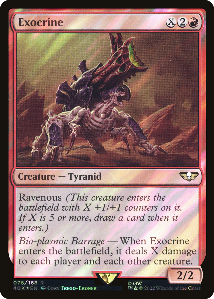 Exocrine (Surge Foil) [Warhammer 40,000]