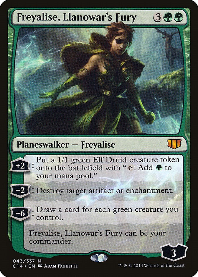 Freyalise, Llanowar's Fury [C14 - 43]